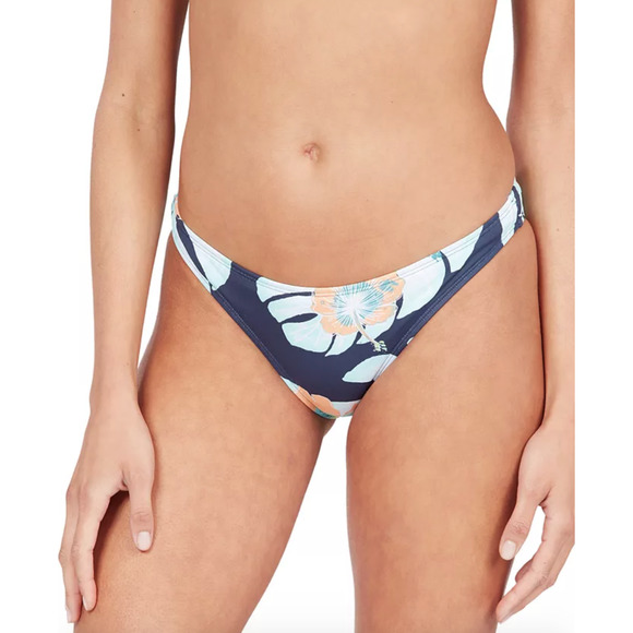 Roxy Other - Roxy Women's Blue Floral Beach Classics Printed Bikini Bottom Size Medium New